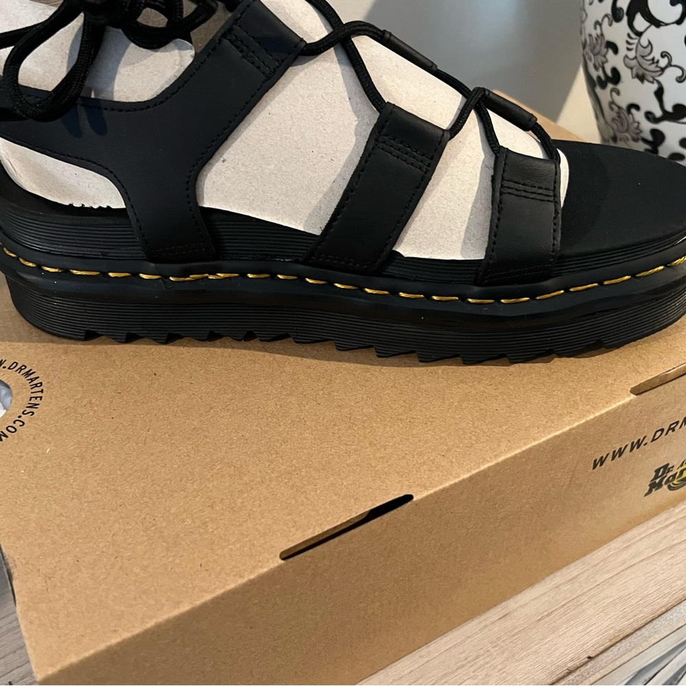 NIB Dr. Martens Nartilla Gladiator sandals.